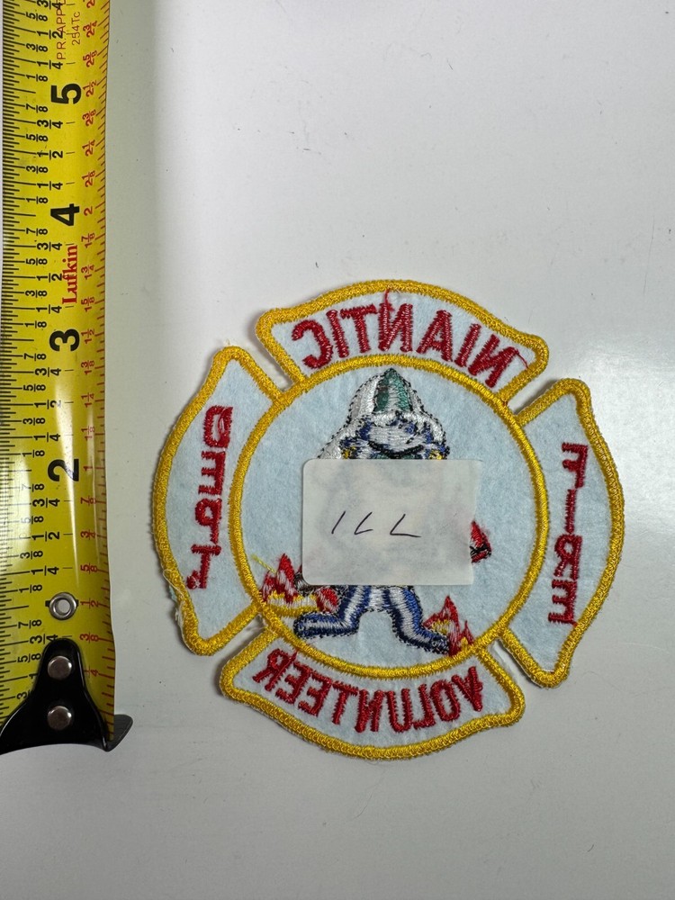 Nantic Fire Illinois IL Patch F7