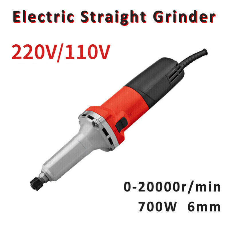 220V/110V Electric Straight Die Grinder Handheld Speed Grinding Machine Variable