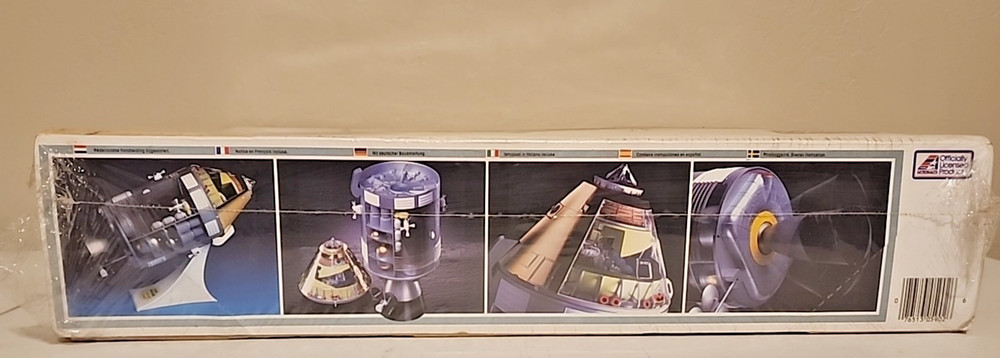 Monogram Young Astronauts Apollo Command Module Kit 5902 torn shrink Dent Box