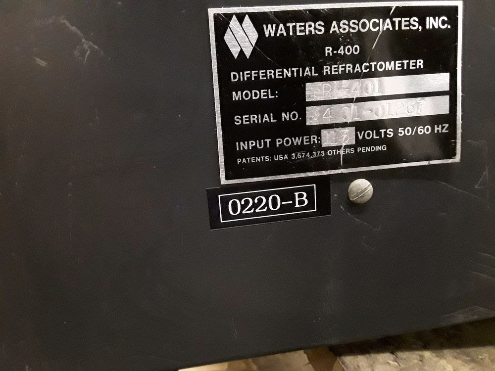 Waters R-401 Differential Refractometer Electronics Unit FOR PARTS