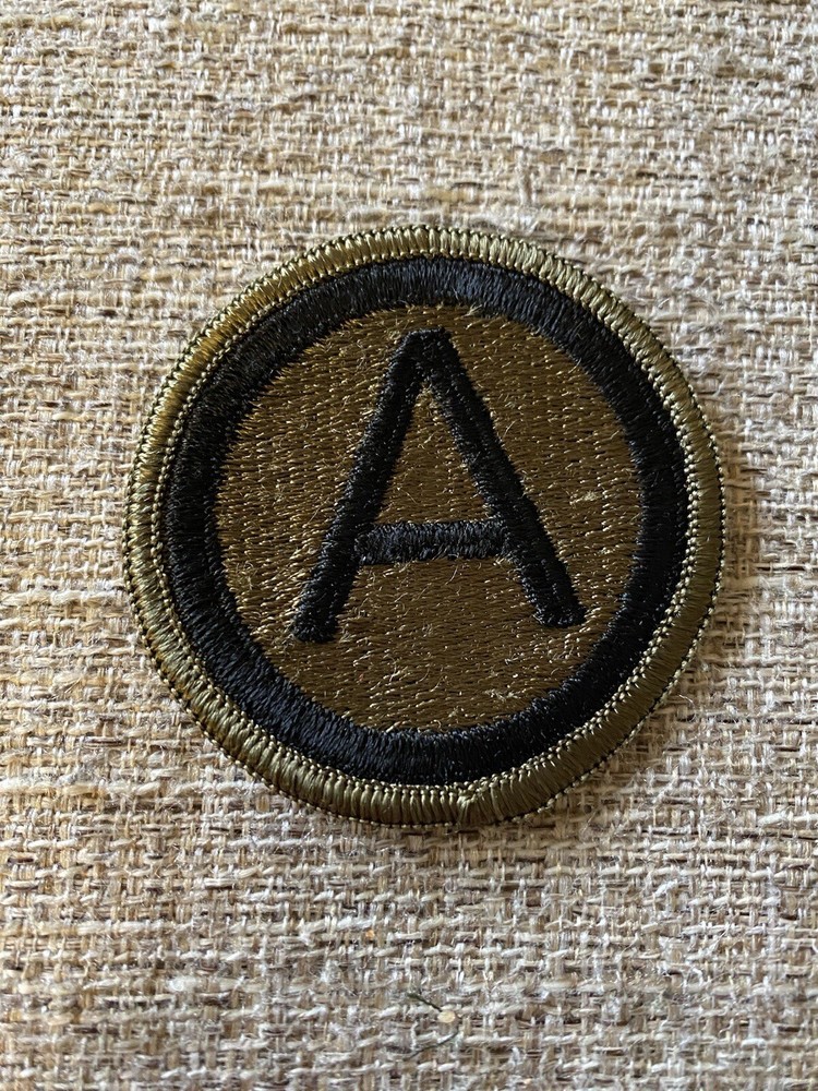 US 3rd Army A Subdued Patch INV4180