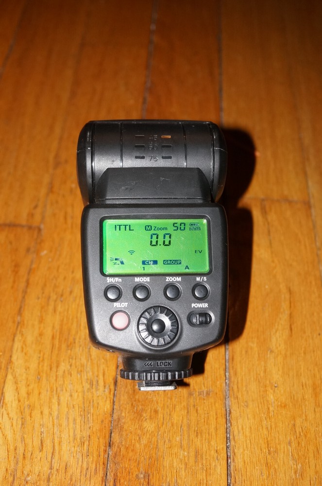 Visico VS-765 i-TTL Flash for Nikon w/Custom Brackets CB Junior