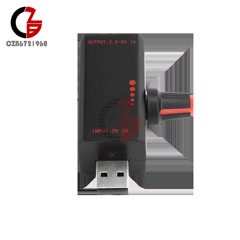 5W DC5V 2A Fan Controller Stepless Speed Control w/ Switch USB Protection Type-C