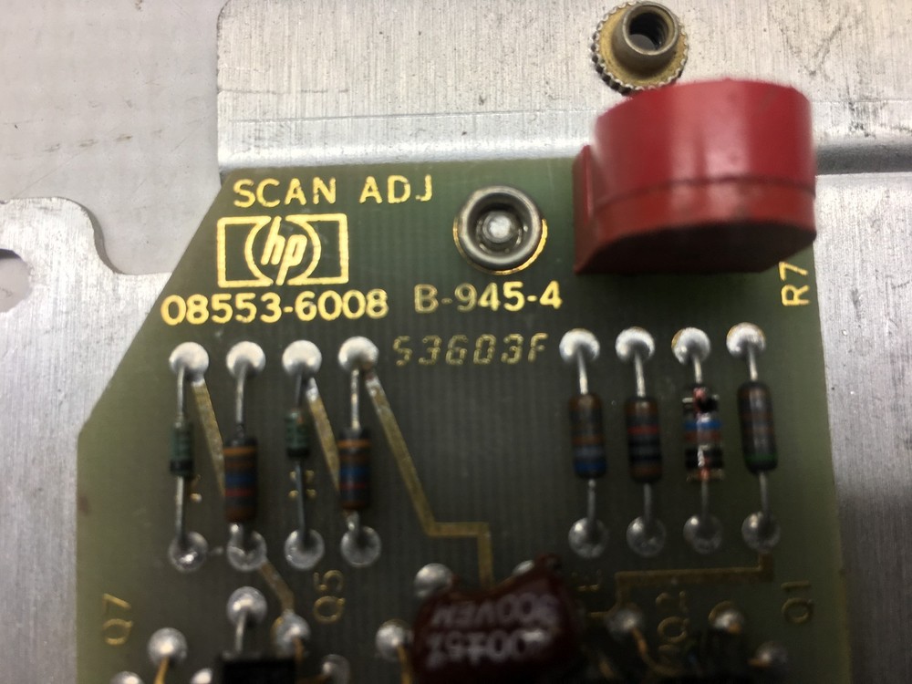 HP - Agilent 08553-6008 Scan Adjust PCB for 8553B Spectrum Analyzer RF Section