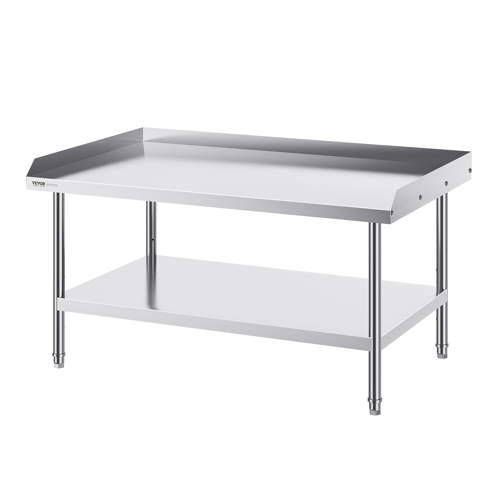 VEVOR Stainless Steel Work Table 30"x48" Commercial Food Prep Table Restaurant