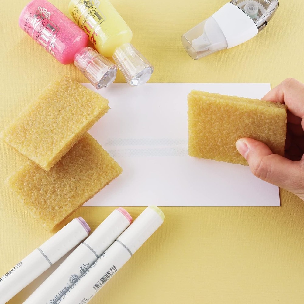 2PCS Multi-Purpose Residue Removal Erasers for Crafts & Cleaning