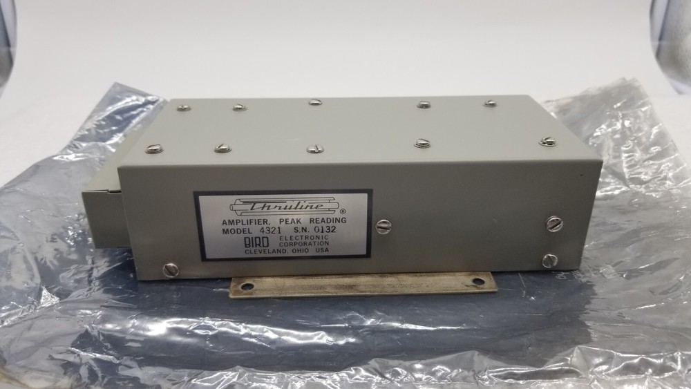 Bird 4321 Thruline Peak Reading Amplifier.
