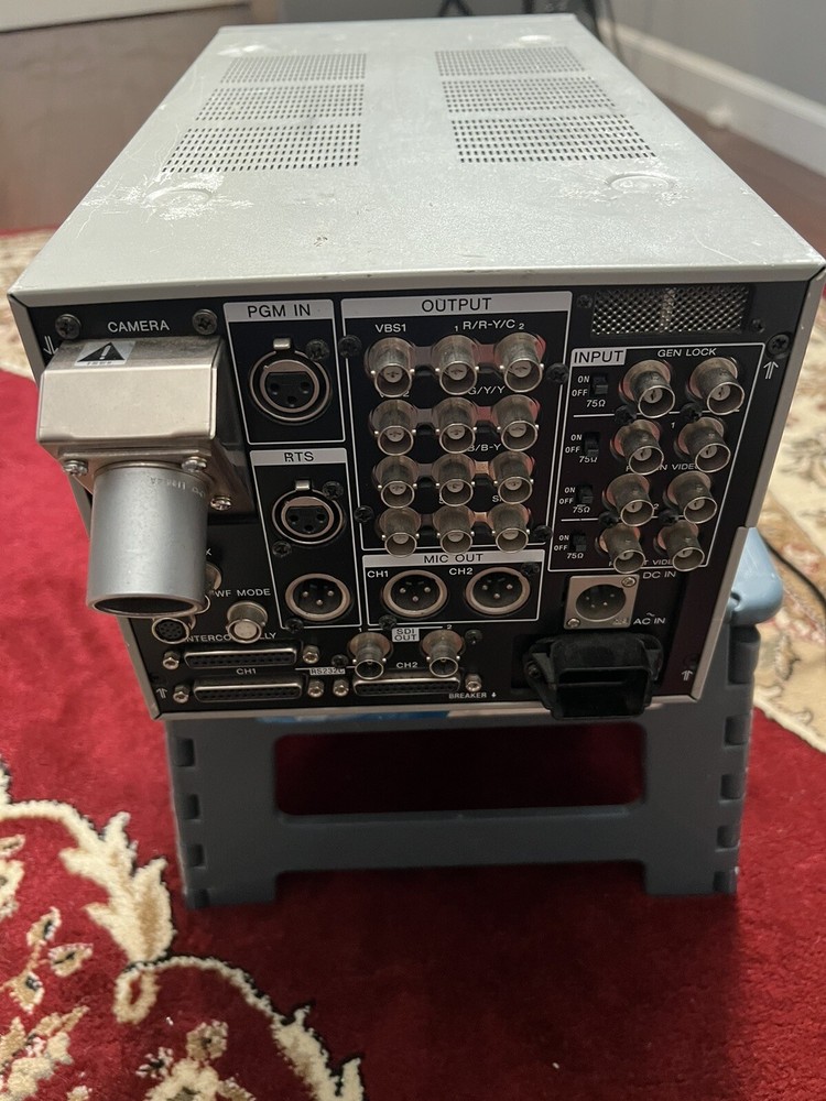 Sony Camera Control Unit CCU-TX7 With Remote RCP-TX7