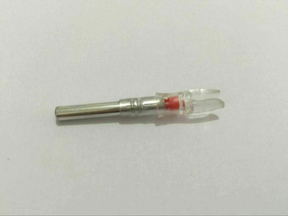 6PCS Automatically Led Lighted Nocks for Arrows with .244"/6.2mm Inside Diameter