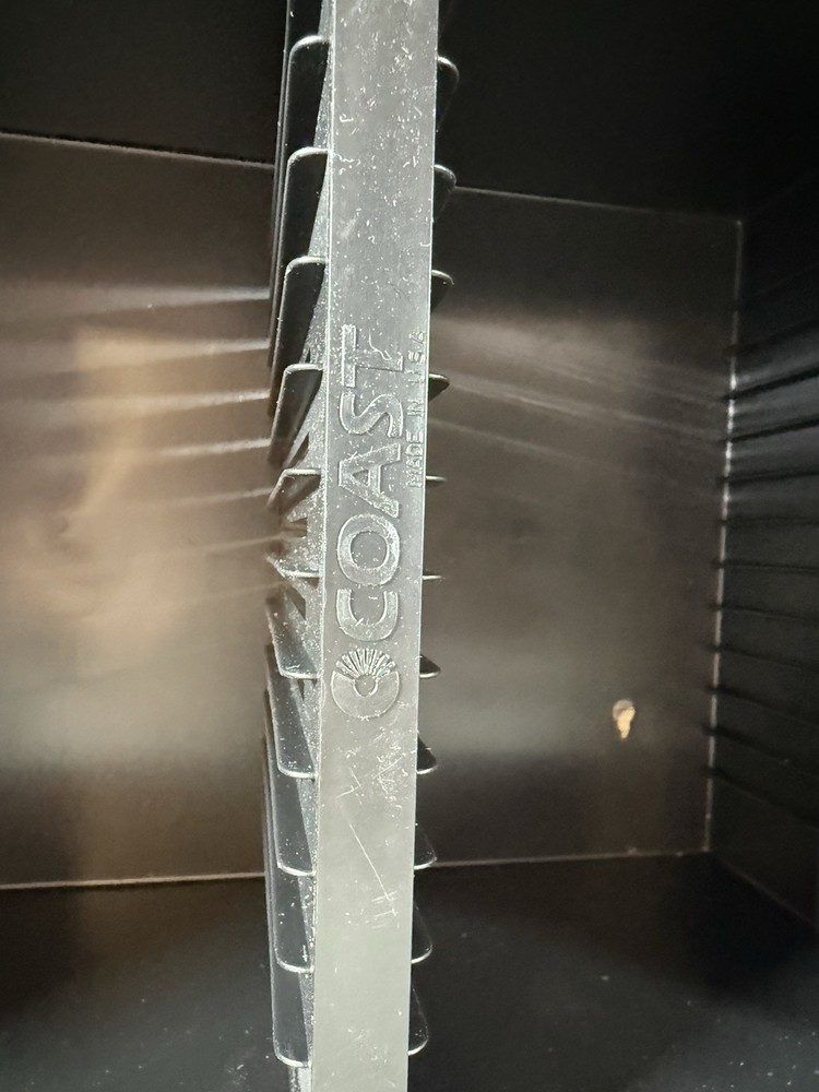 Coast CD Storage Case 30 CD's Hard Plastic