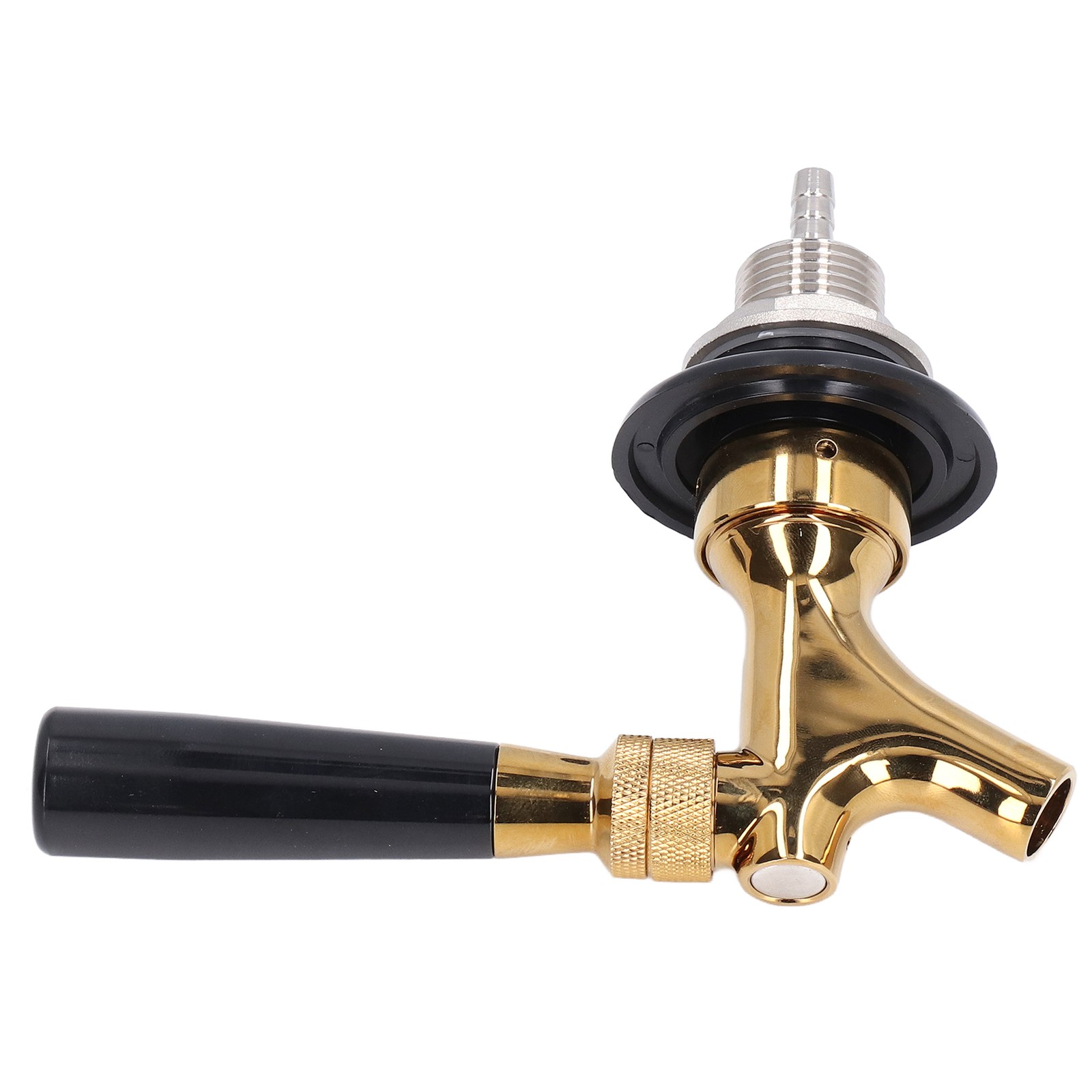 Commercial Kegerator Draft Beer Faucet for Keg with Beer Tap Plug & Tap Handle