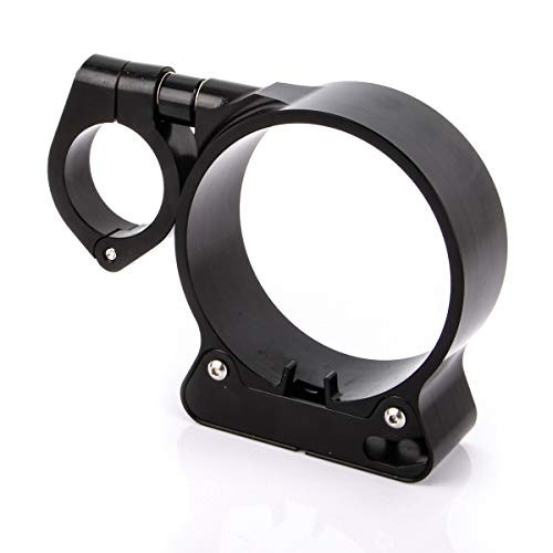 Motorcycle Speedometer Bracket Side Mount Indicator Powersports Gauges Black