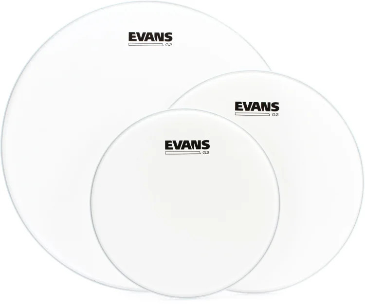 Evans G2 Tom Pack - 10", 12", 16" - Coated