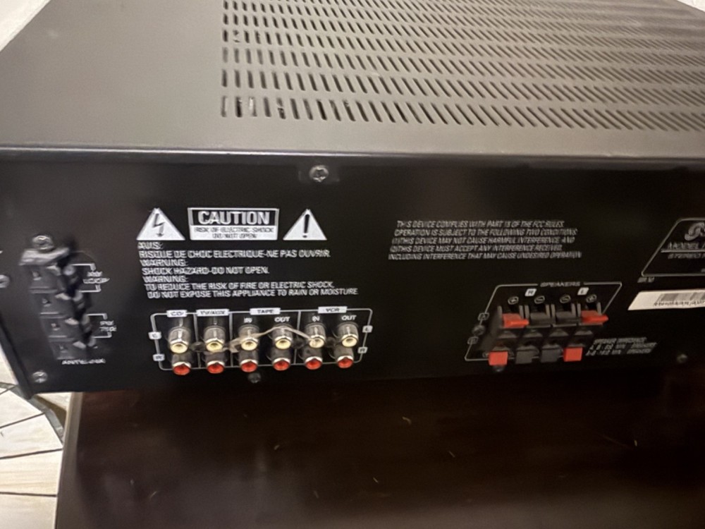 SHERWOOD RX-4105 STEREO WORKING