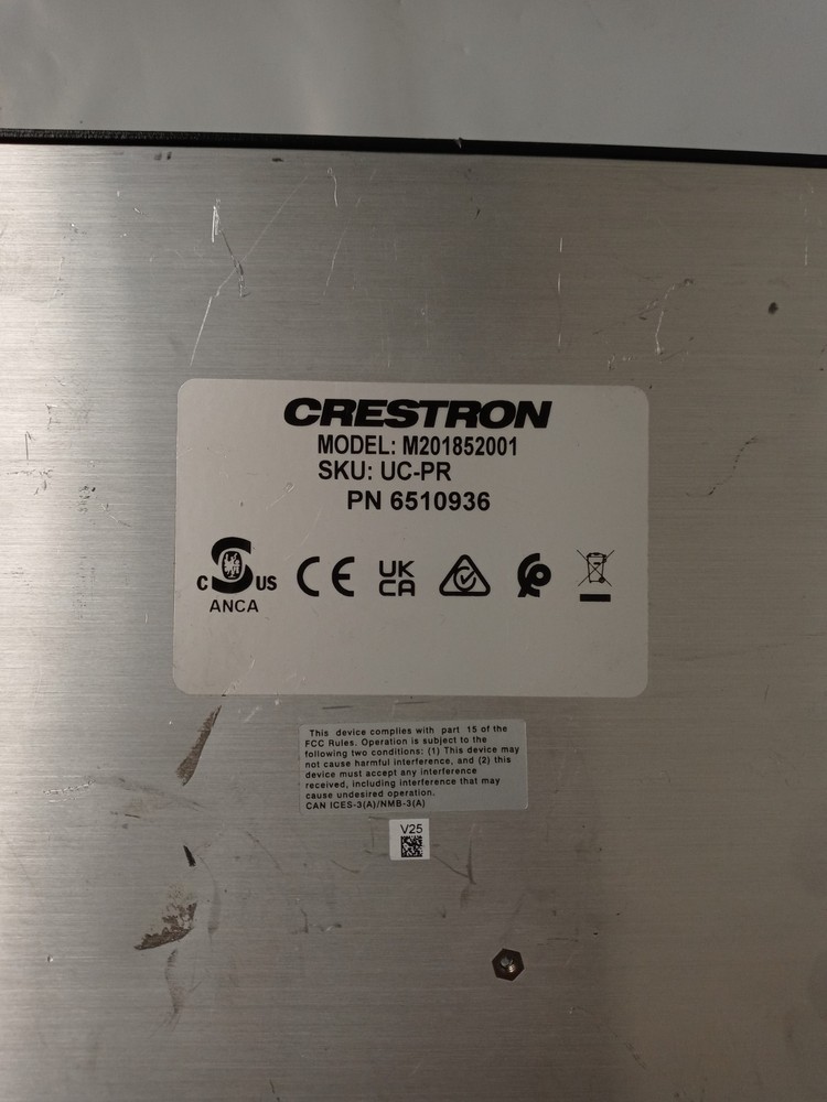 Crestron M201852001 UC-PR Presentation Transmitter NO AC-ADAPTER