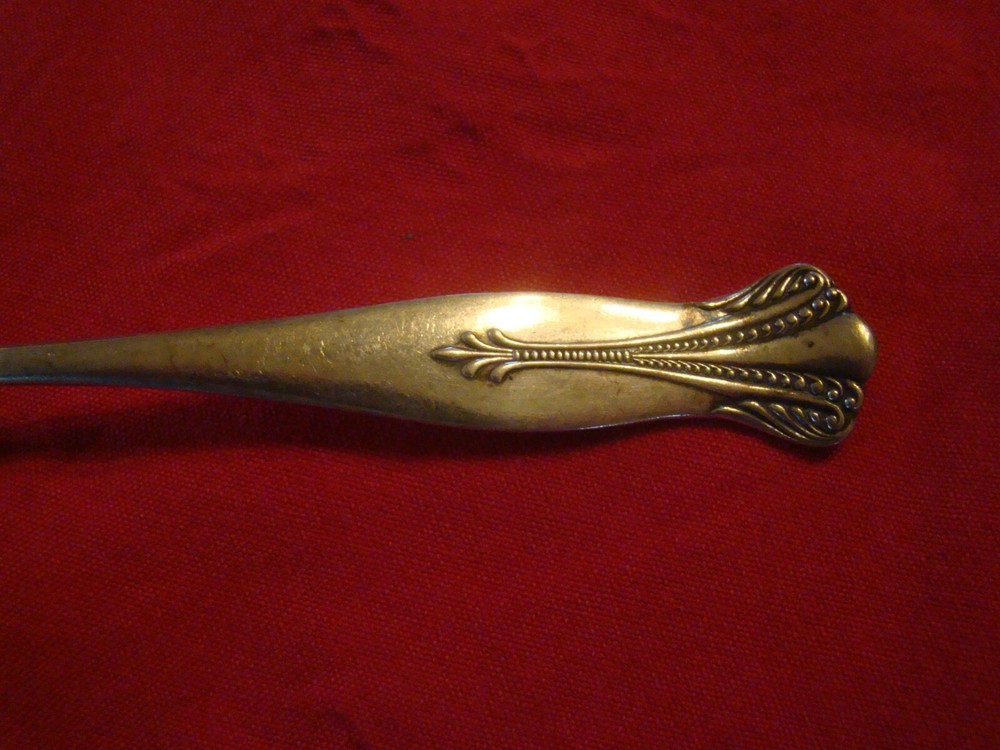 TOWLE STERLING SILVER CAMBRIDGE COLD MEAT FORK NO MONOGRAM