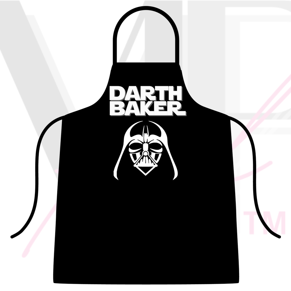 Star Wars Apron Adjustable Kitchen Bake Grill BBQ Fun Gift Idea DARTH BAKER