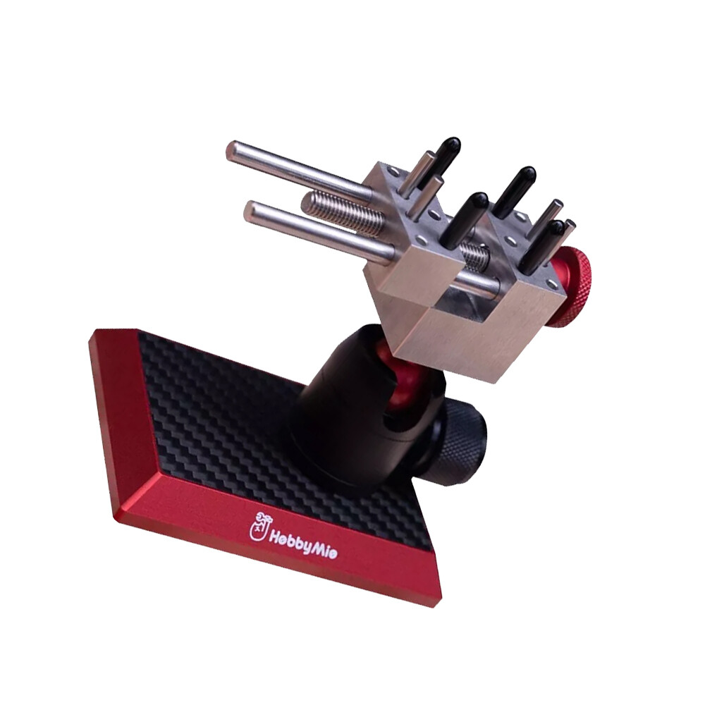 1x Precision Work Bench Vise Desktop Stainless Omnidirectional Mini ViseMd