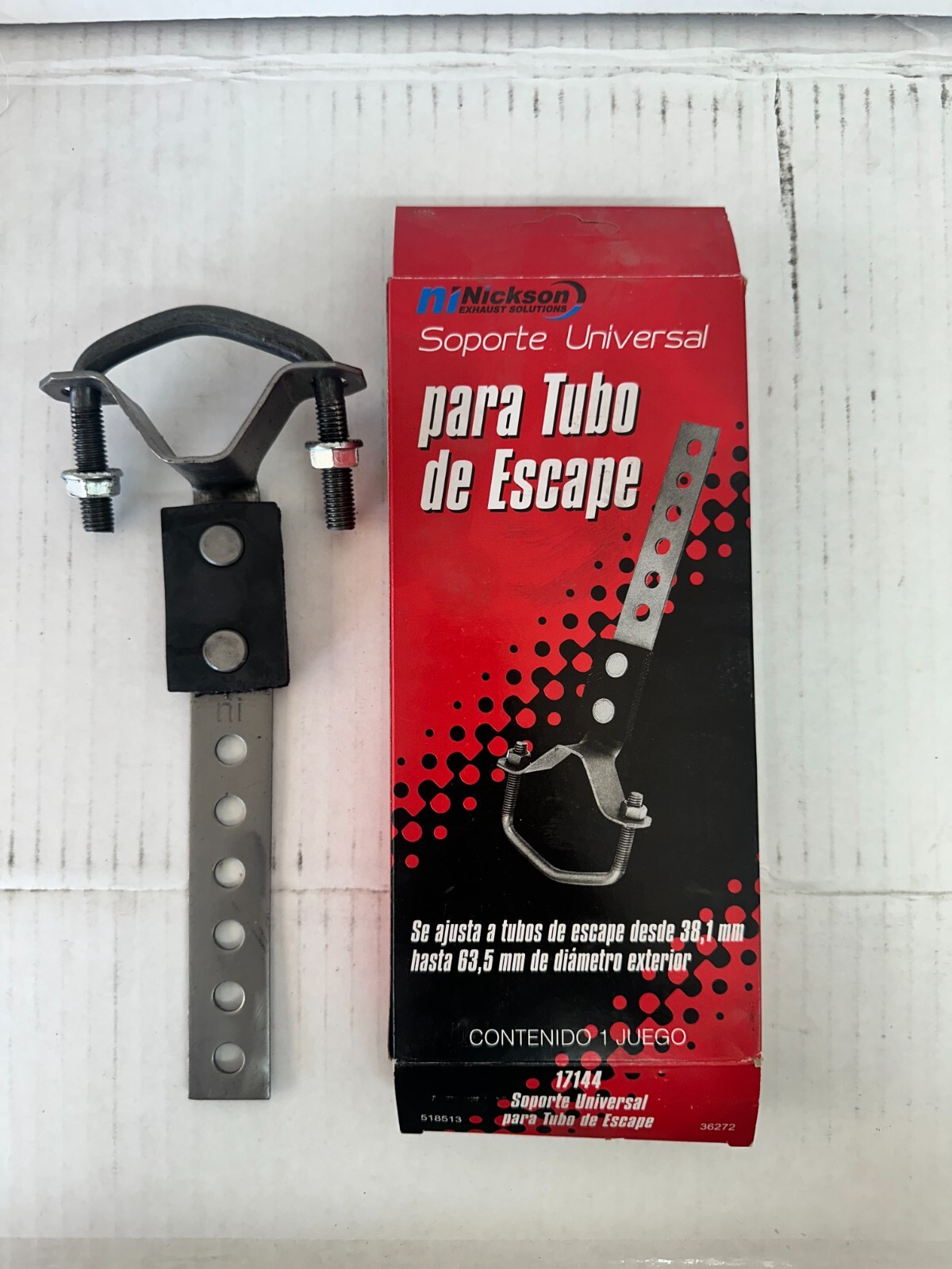 New Nickson 17144 Exhaust Universal Tail Pipe Muffler Hanger Fits 1.5-2.5 Tube