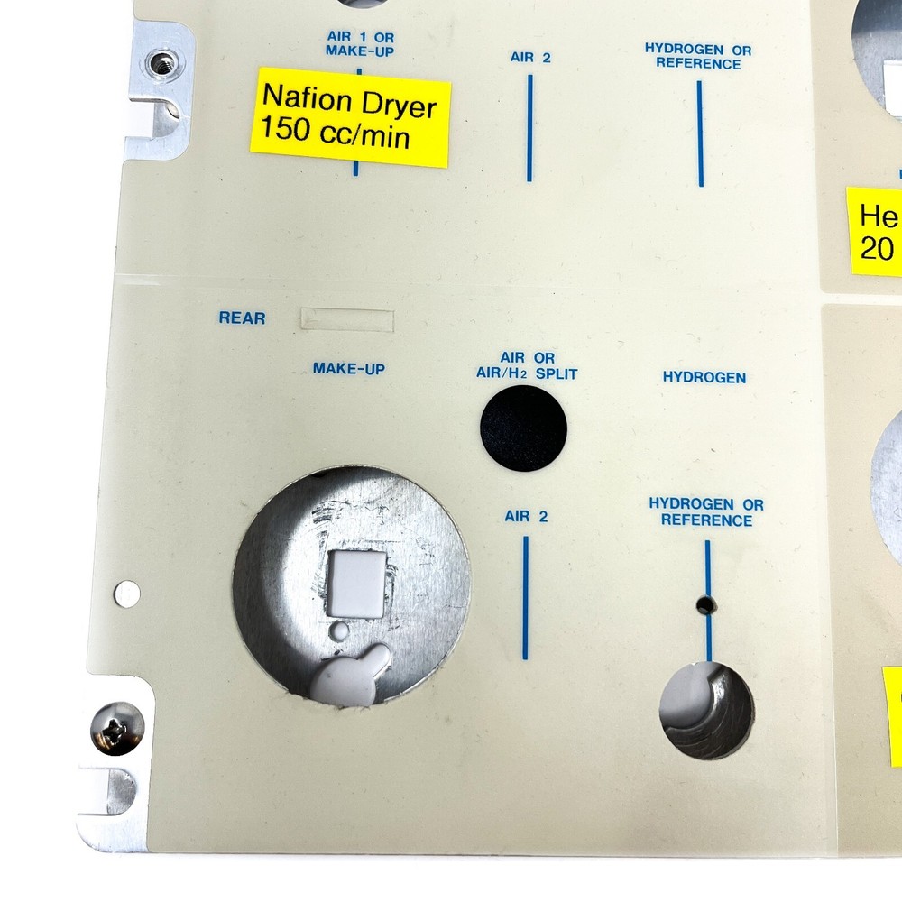 Varian CP-3800 Gas Chromatography System Flow Control Panel