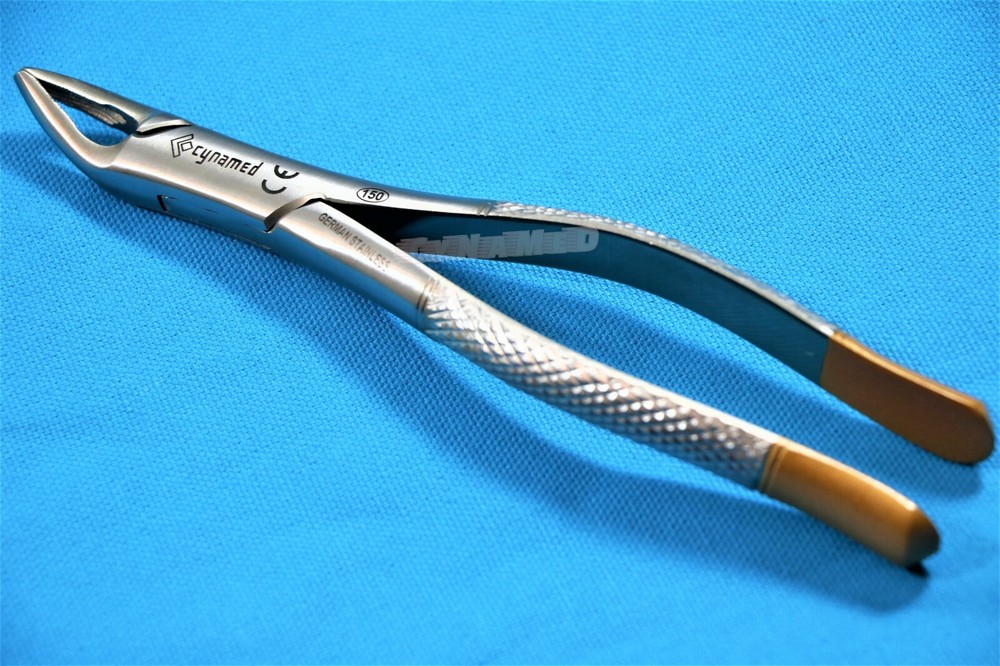 GERMAN GRADE AUTOCLAVABLE PASSIVATED DENTAL EXTRACTING EXTRACTION FORCEPS #150
