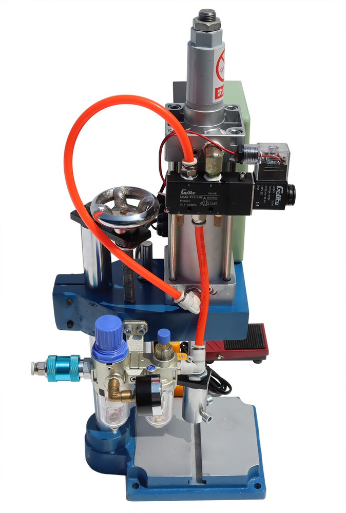 TECHTONGDA 110V 440Lb/200kg Pneumatic Punch Machine with Display Controller