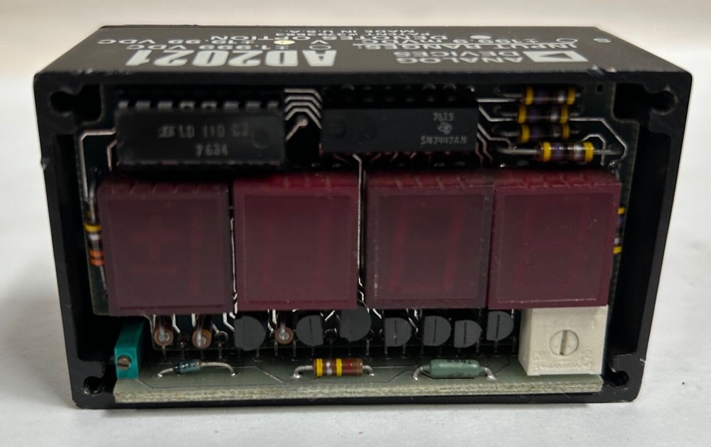 Vintage Analog Device AD2021 Digital Display Assembly Component Part (A10)
