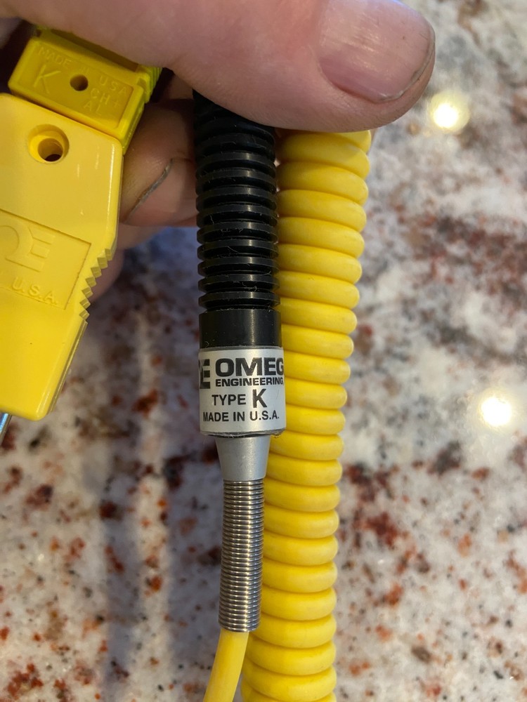 OMEGA 88301K THERMOCOUPLE TEMPERATURE PROBE TYPE K