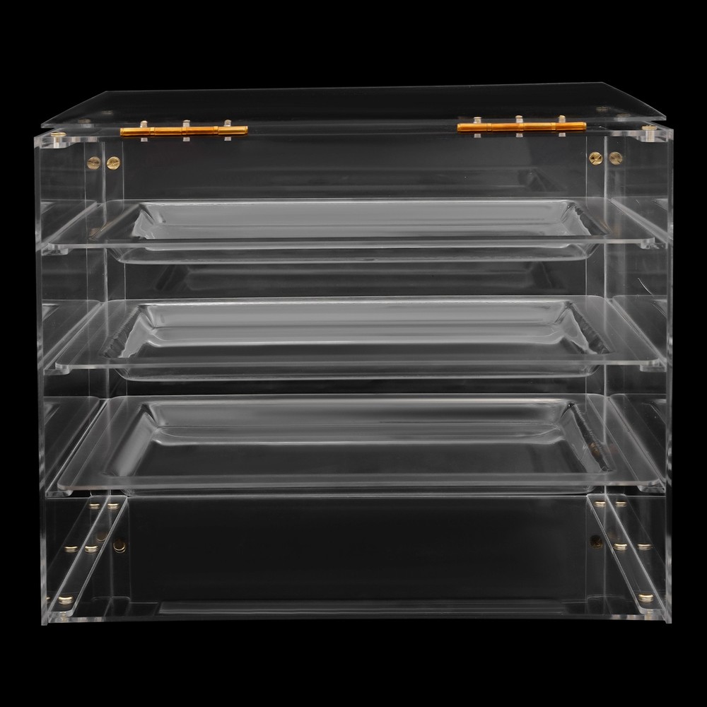 3-tier Acrylic Display Case Bakery Pastry Display Case Cookie Display Cabinet