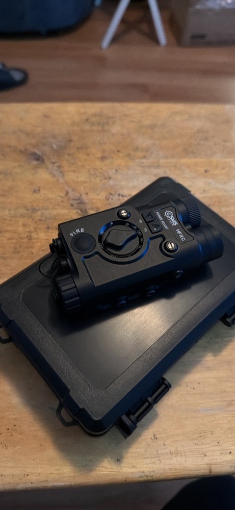 gun laser flashlight combo