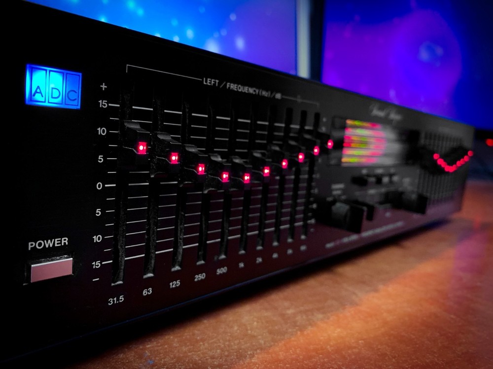 ADC SS-117EX 🌈RaRe🌈 Vintage Stereo Equalizer Spatial Expander Effect