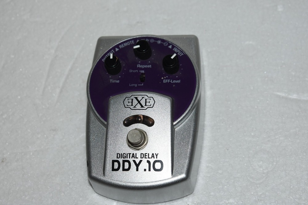 EXE Digital Delay Pedal Time Repeat EFF- Level DDY.10 Working As Seen