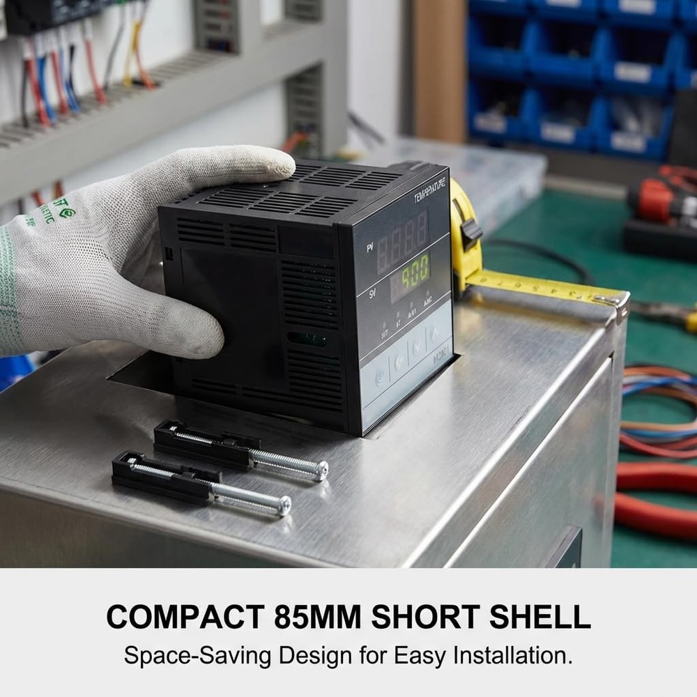 MC901 PID Temperature Controller Digital Display KType PT100 Relay SSR Output