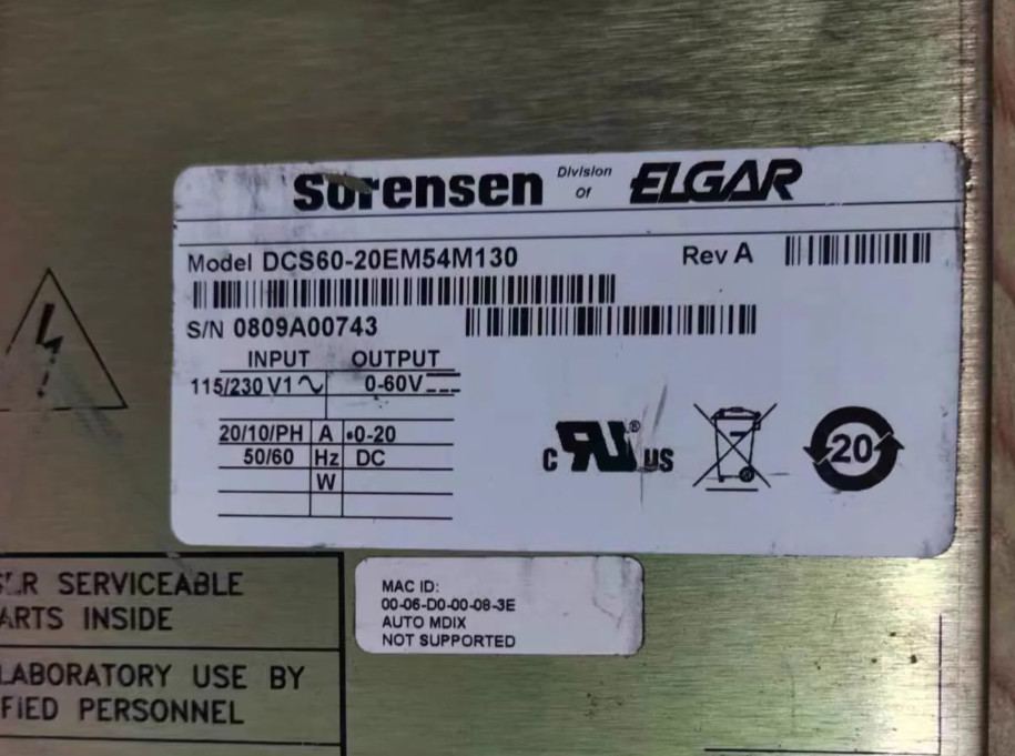 1pcs DCS60-20E DC power supply