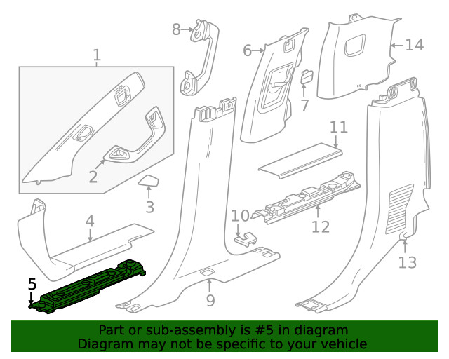 Genuine GM Mount Bracket 85163268