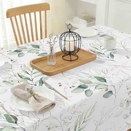 Spring Summer Tablecloths 60x84 Inch 84" x 60" (Rectangular) Spring 8
