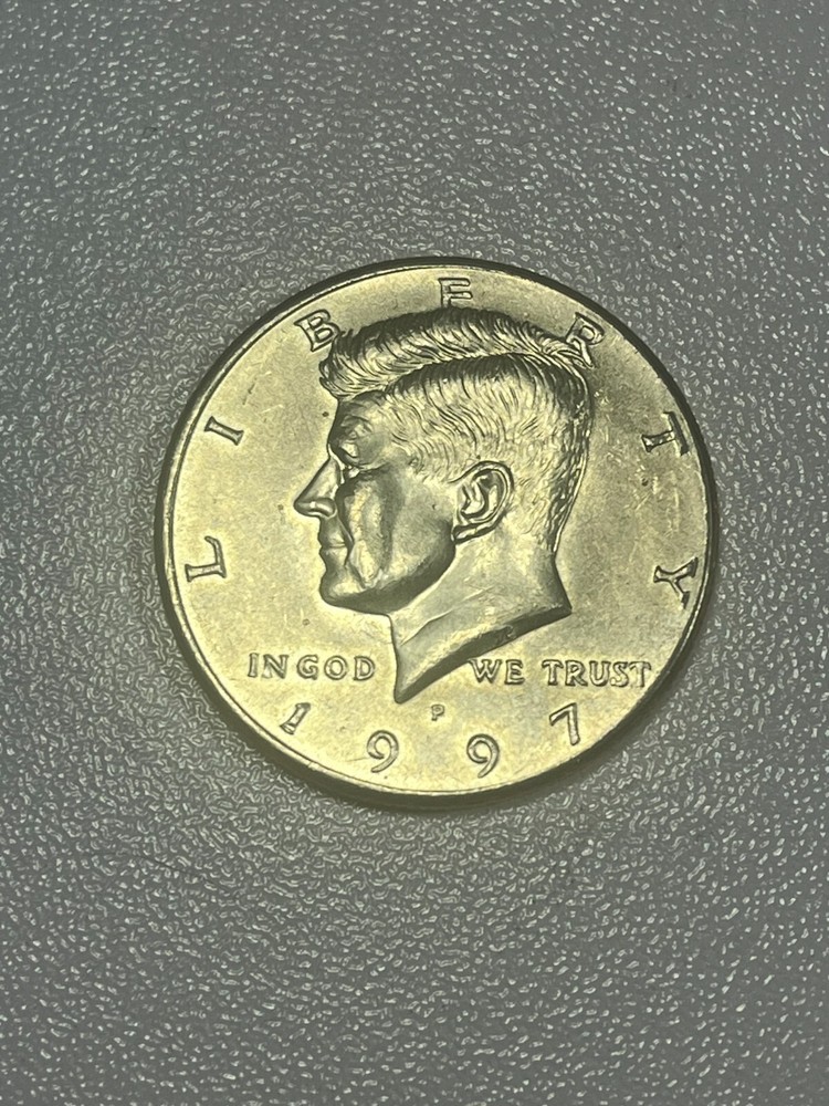 1997-P Clad Kennedy Uncirculated Half Dollar