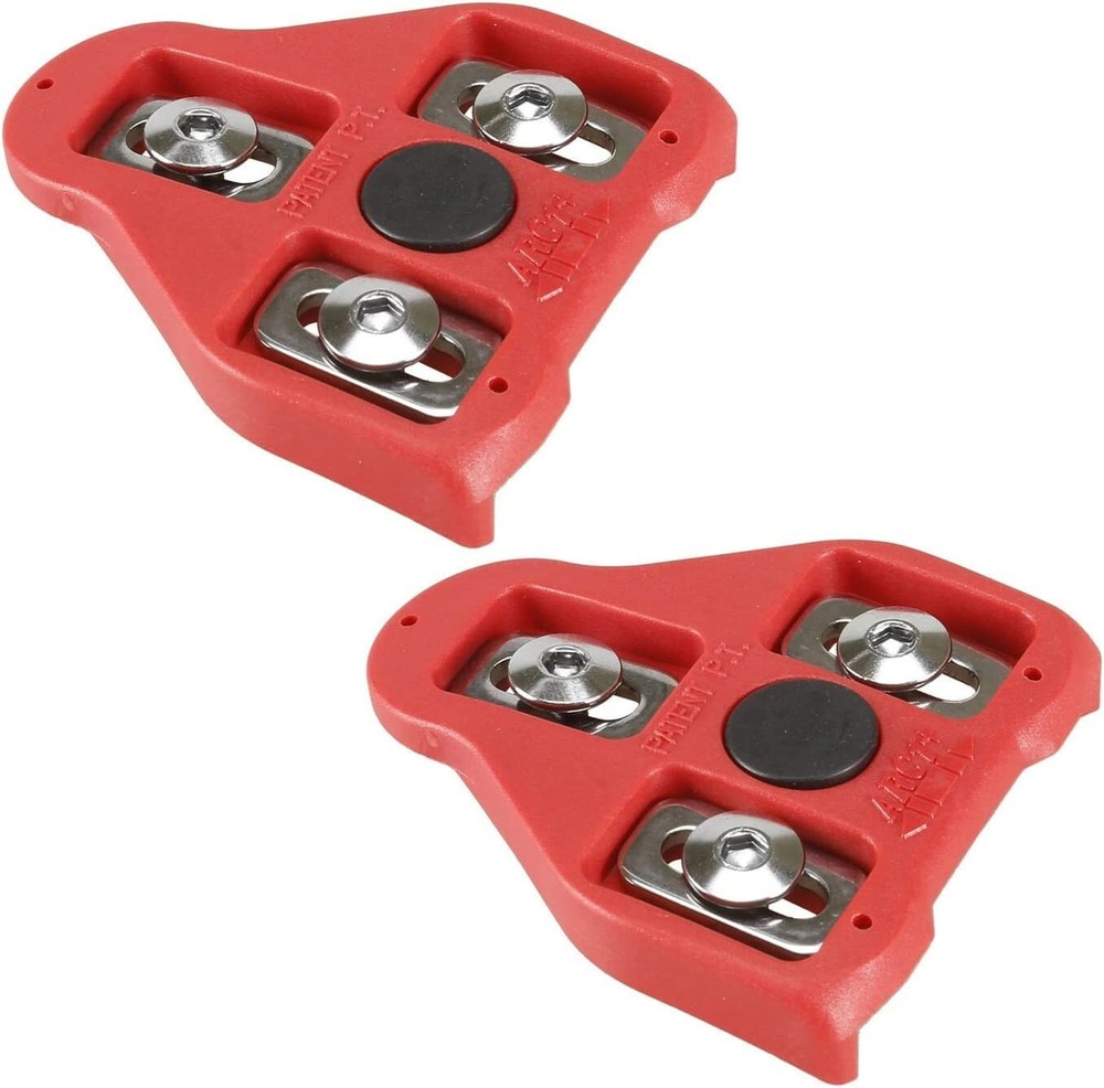 CD Delta Cycling Cleats Look, Peloton Compatible 9° Floating - Red