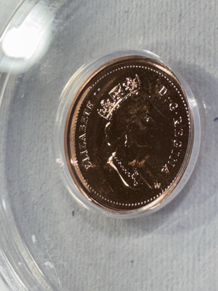 2000-W Canada 1 Cent Graded MS 68 RD by ANACS