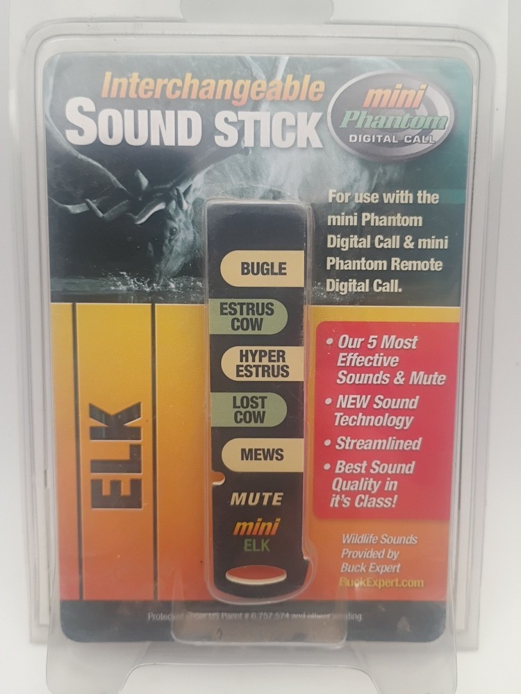 Mini Phantom Sound Stick Elk Call NOS