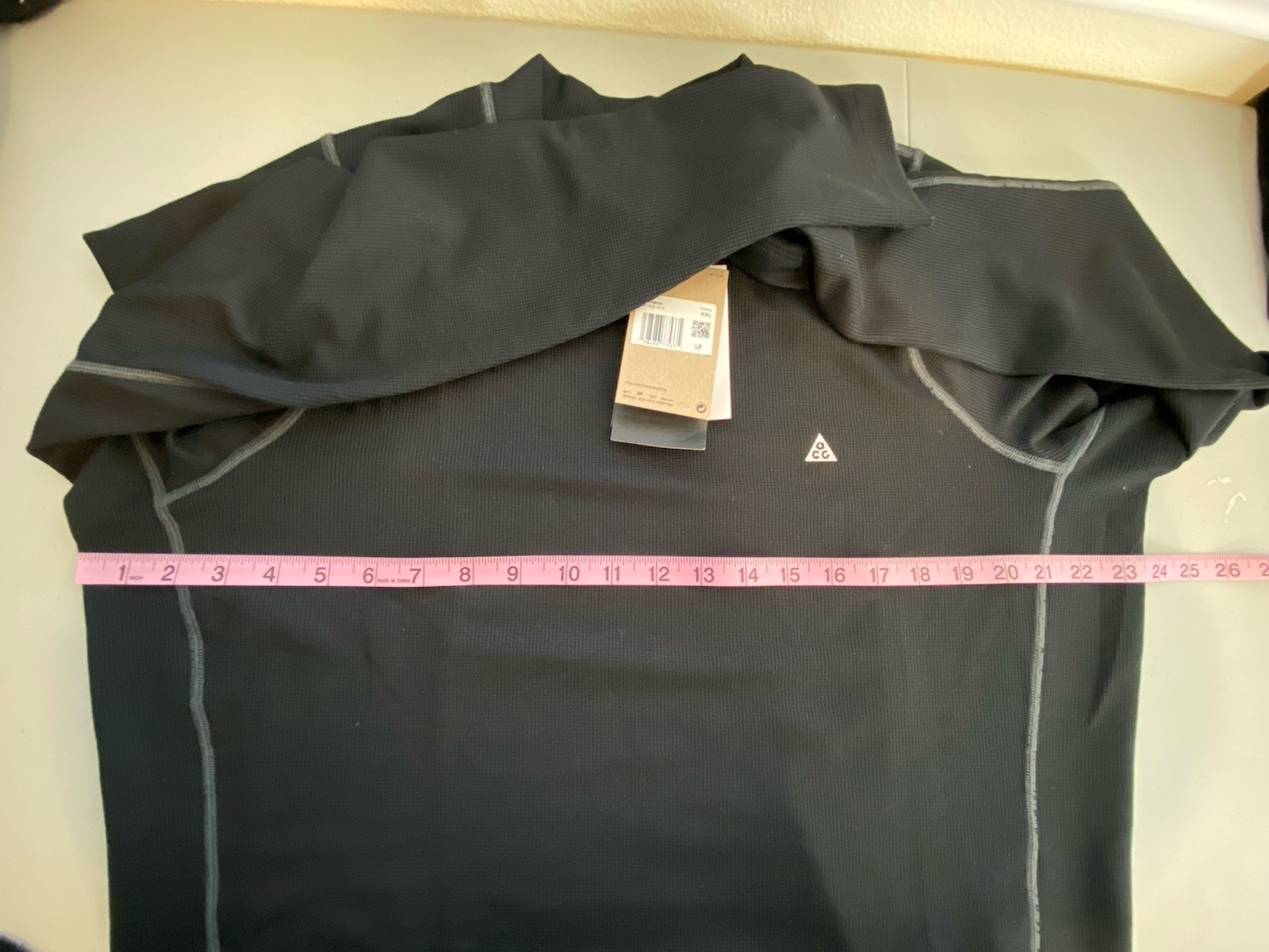 NWT Nike ACG Dri-Fit Chinati XXL Black Thermal Base Layer Top Outdoor Hiking