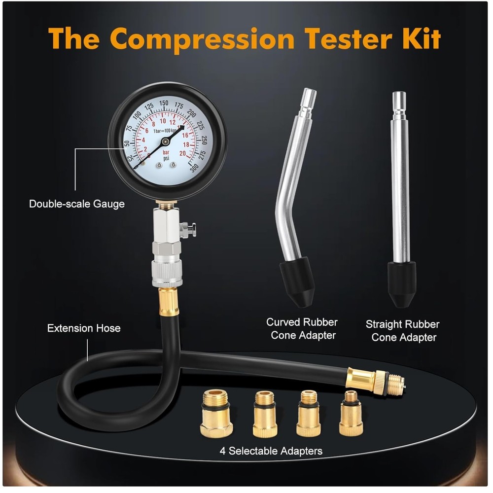Automotive Cylinder Compression Testing Kit
