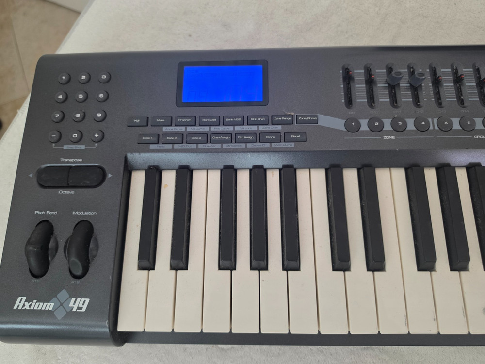 M-Audio Axiom 49 Key USB MIDI Keyboard Controller 2000s- Black