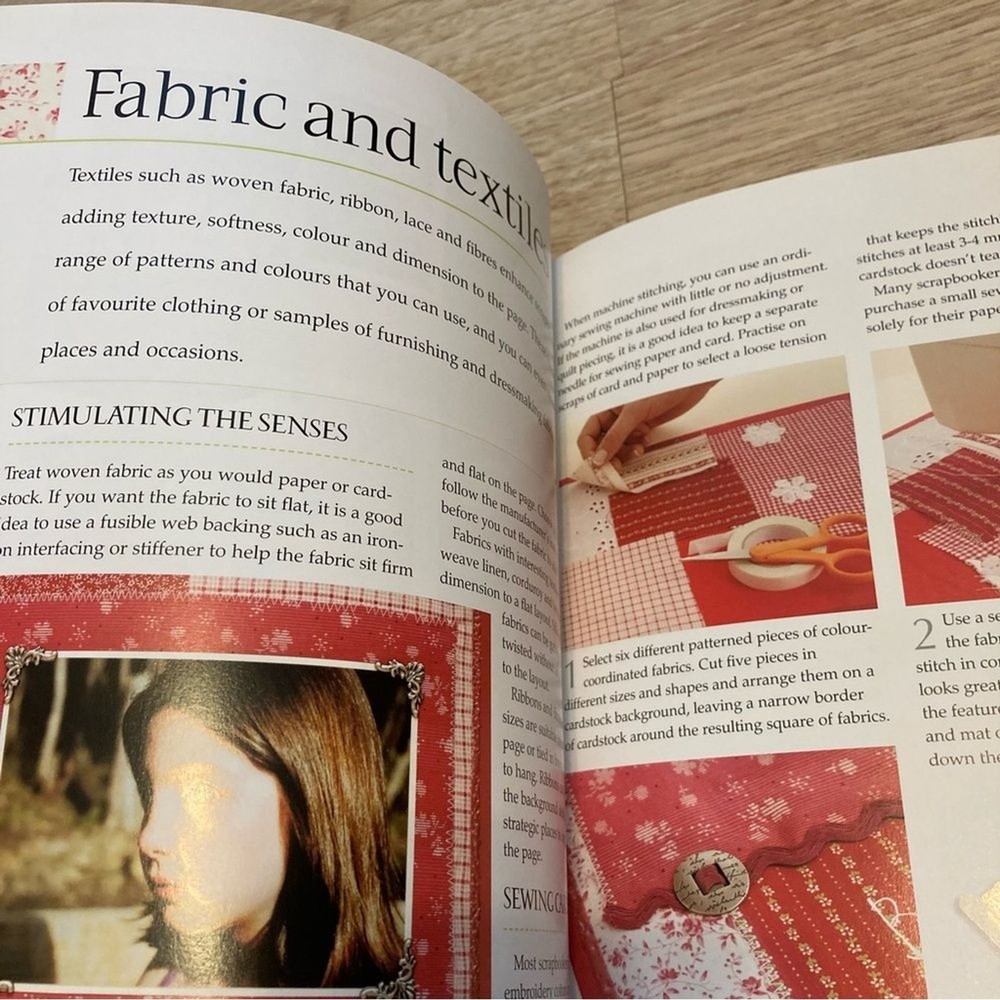 Scrapbooking Techniques Book