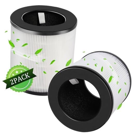 D09 Replacement Filter Compatible with Tailulu Air Purifier White D09 FILTER