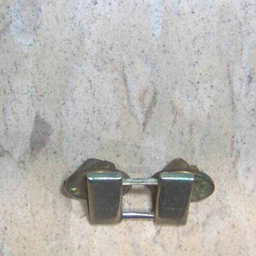 Collar Bar Pin WW2 silver genuine
