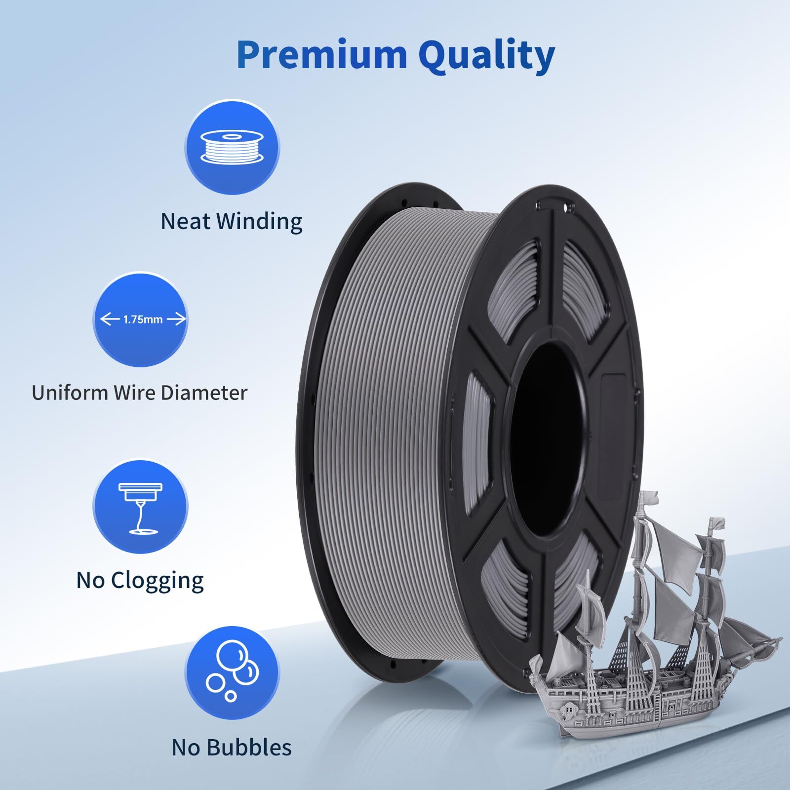 【BUY 10 PAY 6】ANYCUBIC 1.75mm 1KG PLA Filament FDM 3D Printing Material