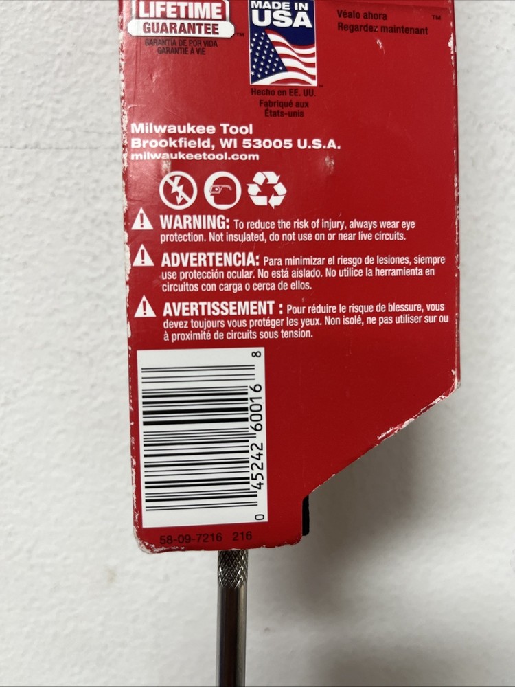 Milwaukee #2 ECX MT216 Screwdriver