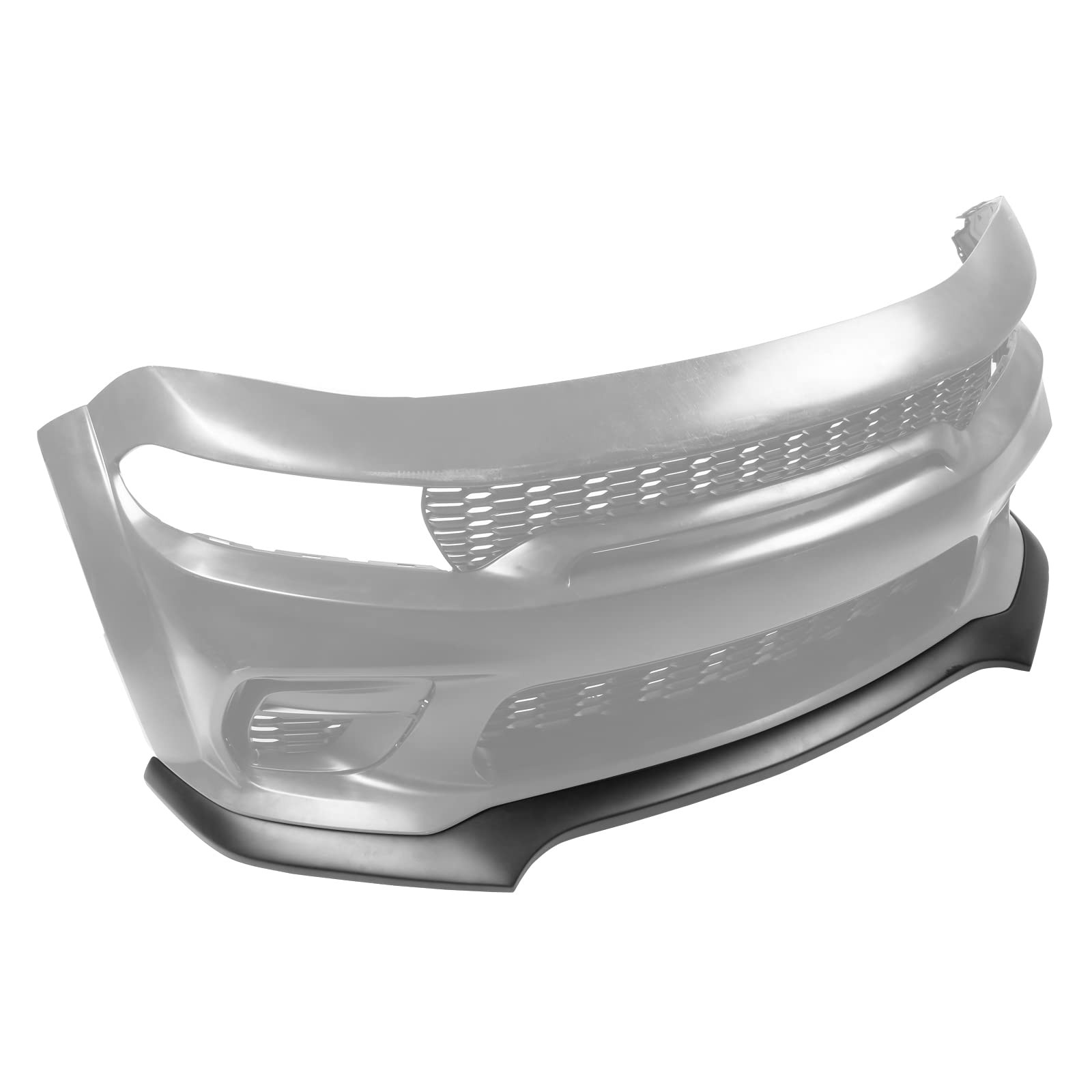 Front Bumper Lip Splitter Air Dam Chin Spoiler, Fits 2020-2023 Dodge Charger