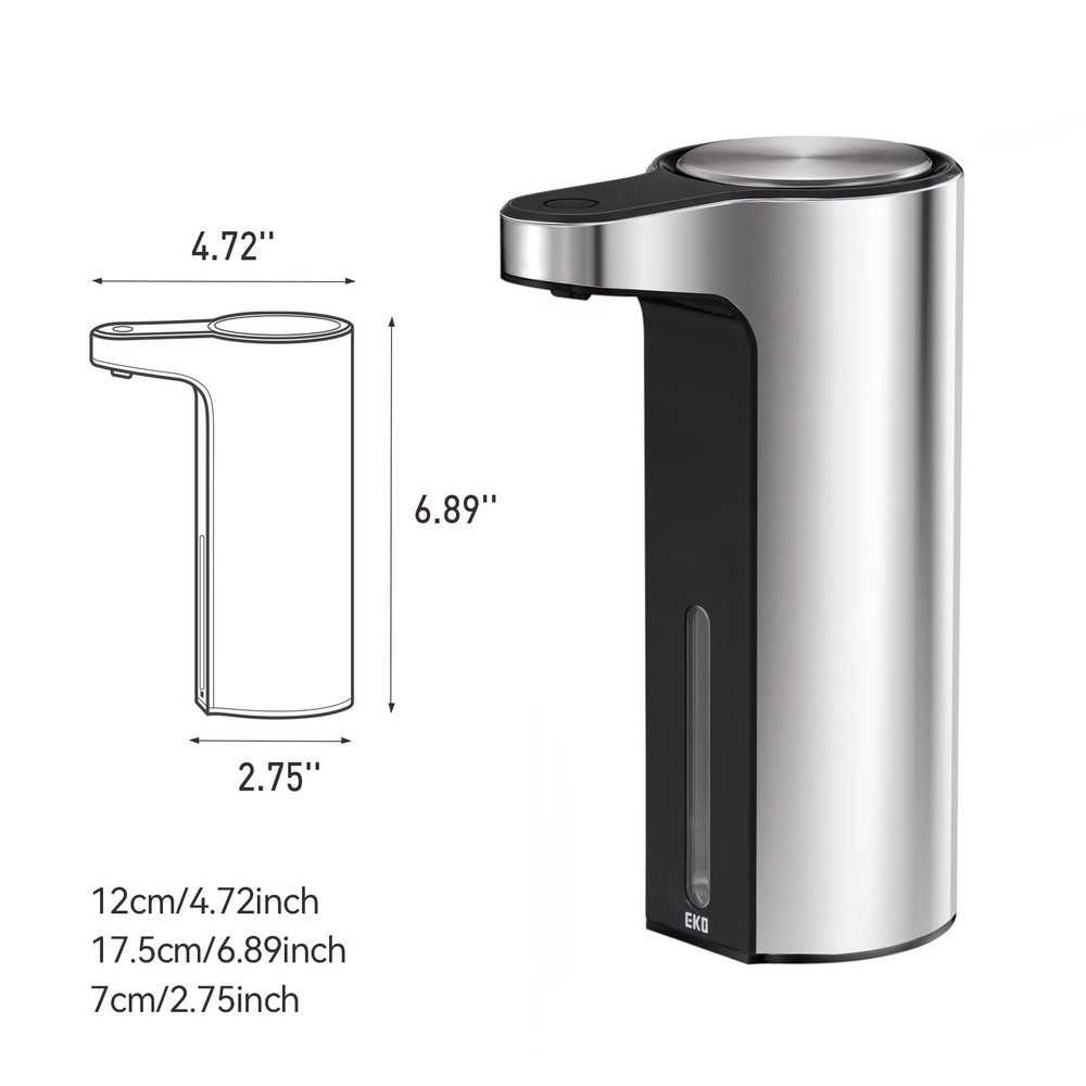 EKO Aroma Touchless Automatic Soap Dispenser for Kitchen and Bathroom, Liquid...
